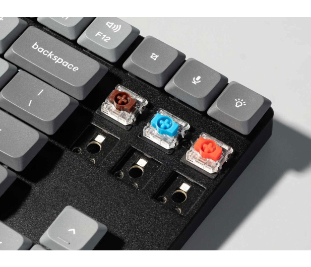 Keychron K1Max H1 LowProfile Gateron Mechanical Red RGB HotSwap TKL - 1507473 - zdjęcie 7